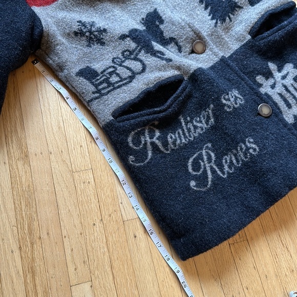 Rue Grenelle Vintage Wool Coat - Picture 11 of 12